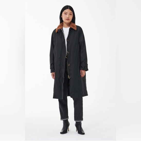 NWT Barbour Malala Wax Jacket - Picture 3 of 14